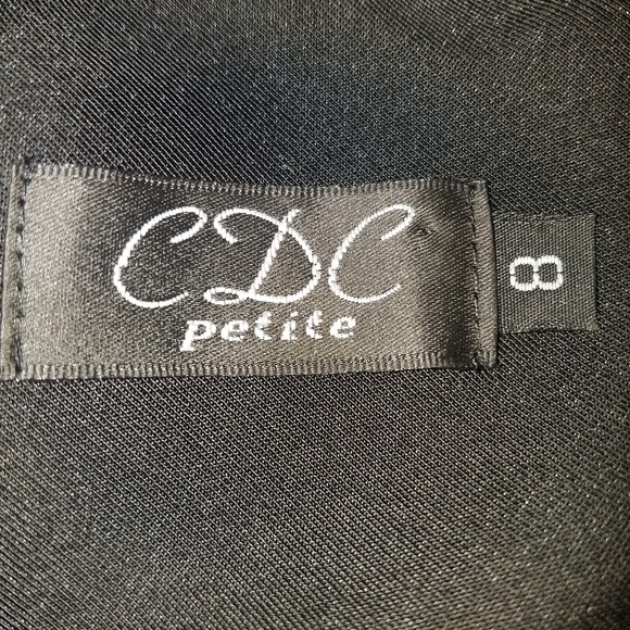 CDC PETITE DRESS SPAGHETTI STRING STRAPS EXCELLENT CONDITION - Picture 3 of 3